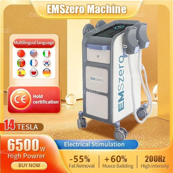 Image of ENH 845678827 rf equipment new emszero 6500w neo hi-emt electromagnetic muscle dls-emslim ems muscle stimulator shaping hip fat remove