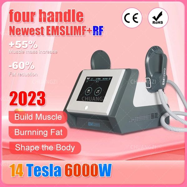 Image of ENH 845681003 other beauty equipment dls-emslim r f body sculpt machine 14 tesla 6000w emszero neo ems muscle stimulate device with pelvic floor pad ce