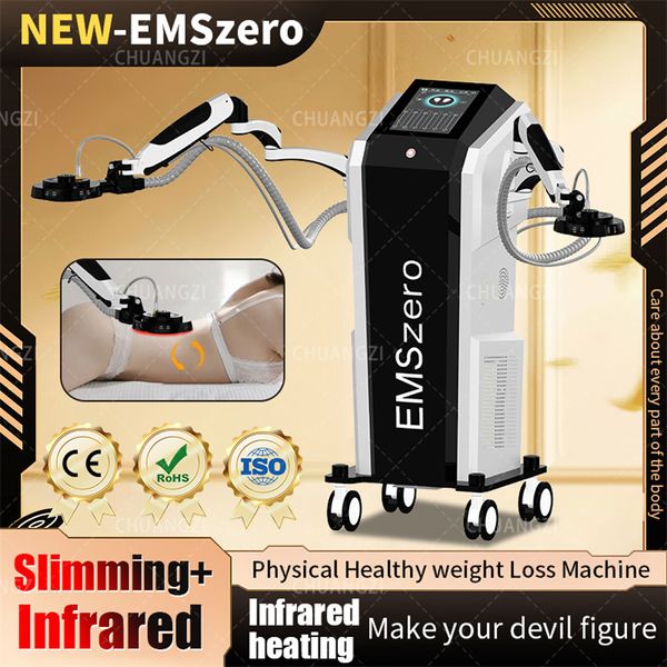 Image of ENH 845721080 other beauty equipment 2023 dls-emslim fat remove emszero fitness slimming infrared body building muscle stimulator gym equipment black