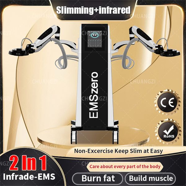 Image of ENH 845996975 other beauty equipment build muscle emszero fitness slimming infrared body building muscle stimulator fat remove muscle relax machine black