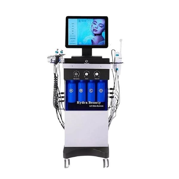 Image of ENH 849586428 hydrodermabrasion facial machine oxygen jet hydrafacial tru hydro facial aqua peel machine salon use face peel machine