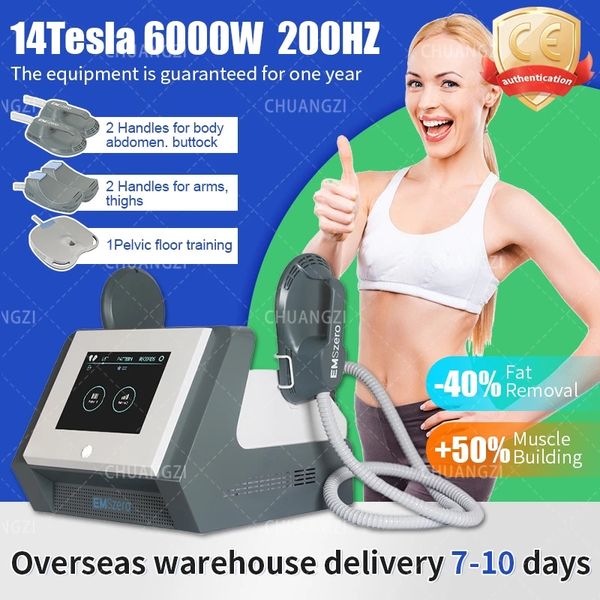 Image of ENH 849797587 dls-emslim portable emszero 14 tesla 6000w muscle stimulating fat removes body slimming reduce fat sculpt for salon other beauty equipment 2