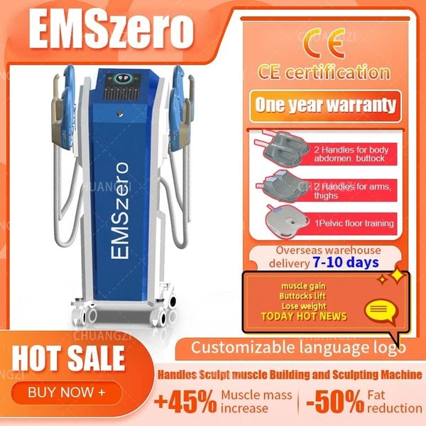 Image of ENH 854773183 other body sculpting & slimming 2023 latest emszero with 4 handles optional pelvic stimulation pads 4 ports for high intensity work