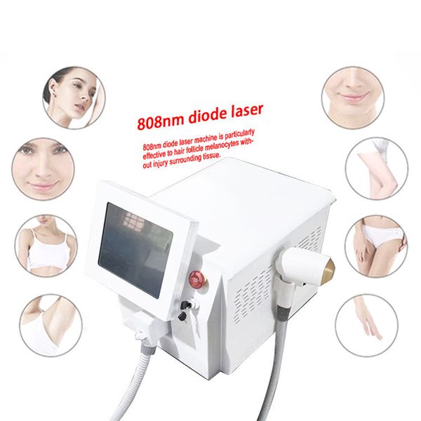 Image of ENH 854808928 2023 new portable 808nm diode hair removal machine epilator ice platinum 3 wavelength professional beauty machine