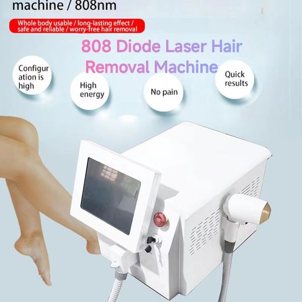 Image of ENH 854809493 2023 new style diode laser hair removal machine high power permanent for salon 3 wavelength 755 808 1064nm portable painless