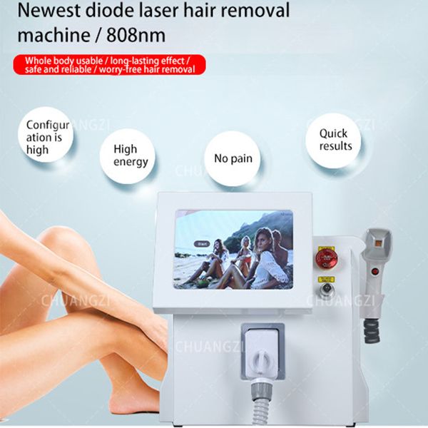 Image of ENH 854812498 2000w 808 diode laser hair removal machine depilation beauty equipment ice titanium device 808 755 1064nm device factory price