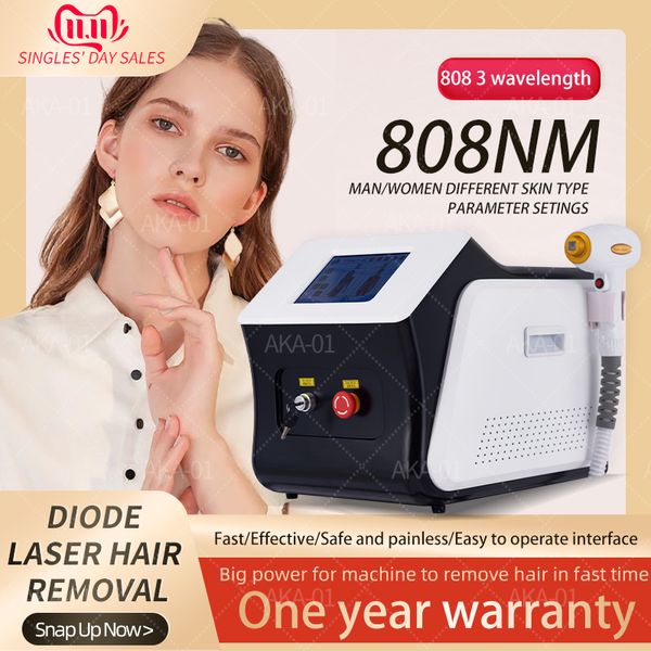 Image of ENH 855095535 2023 new arrival 808 diode laser hair removal machine alexandrite 755 808 1064 ice titanium factory price