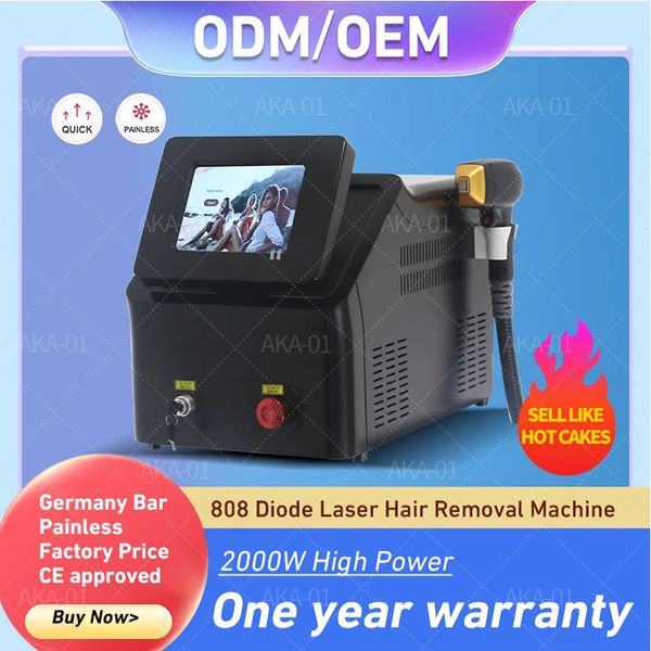 Image of ENH 855123001 factory price 808 diode laser hair removal machine 3 wavelength 1064 755nm body hair remover beauty device