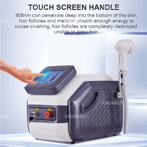 Image of ENH 855136246 808nm diode laser hair removal machine ice laser xl portable 755 808 1064 diode beauty device