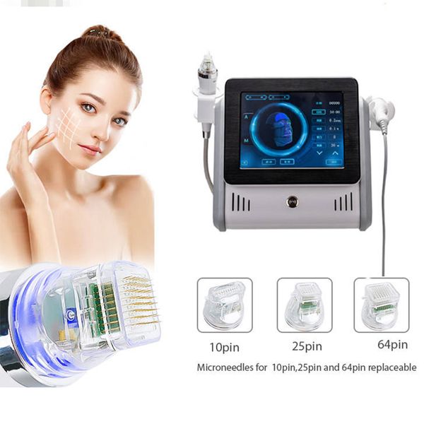 Image of ENH 855385554 2 in 1 new arrival rf radio frequency skin rejuvenation microneedle fractional rf beauty machine anti stretch marks with cold hammer