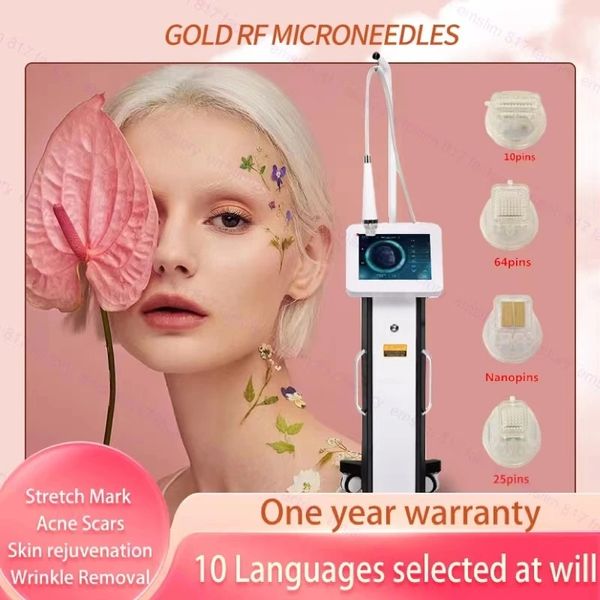 Image of ENH 856030124 rf equipment rf machine stretch mark removal acne treat lifting wrinkle removal micro needle skin care tools for salon home use