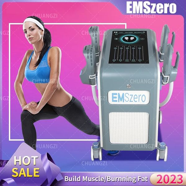 Image of ENH 856165614 rf equipment 4 handles neo emszero rf ems body slim sculpt dls-emslim muscle stimulator machine 4 handles nova for salon