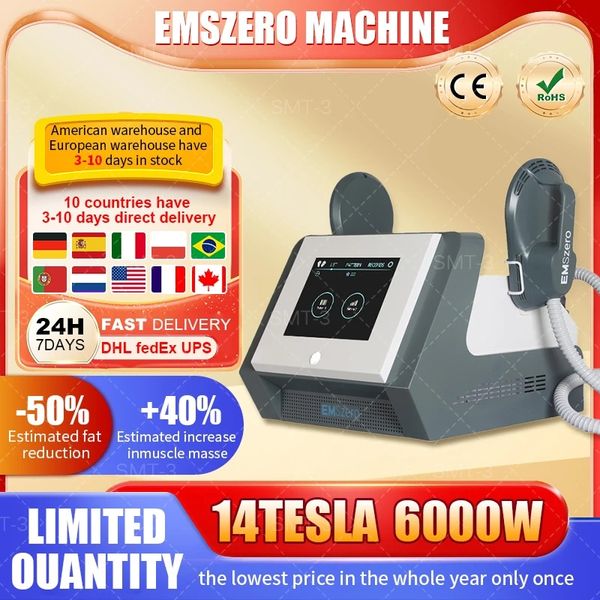 Image of ENH 856232248 other beauty equipment 2023 new dls-emslim 14 tesla 6000w hi-emt neo portable electromagnet slimming muscle stimulating fat machine emszero