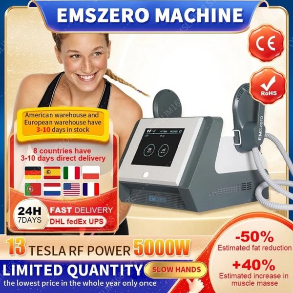 Image of ENH 856733772 dlsemslim machine emszero muscle stimulation fat electromagnetic body shaping beauty instrument