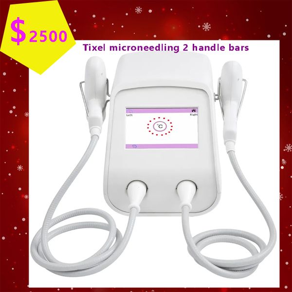 Image of ENH 858374497 heat rf therma mechanical exfoliation micro exfoliating dermalogica facial acne scars skin treatment machine with tixel pixel fractional tit