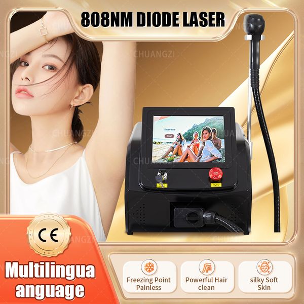 Image of ENH 872431283 portable diode laser hair removal machine 2000w 3wavelengths 755 808 1064nm permanent painless wholesale price