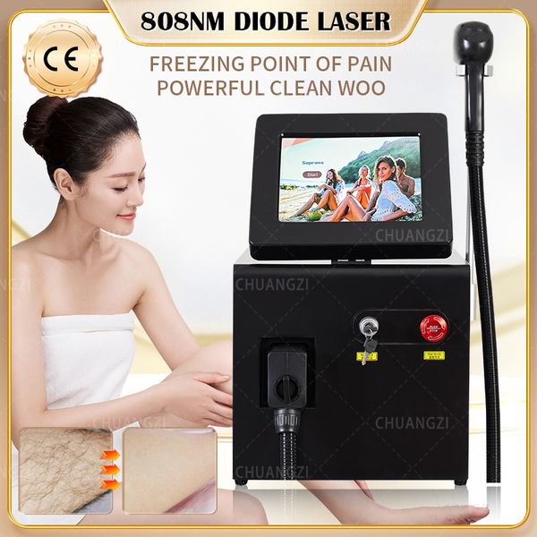 Image of ENH 872437299 ce certified 2000w 808nm diode laser removal beauty machine 755/808/1064 nm three wavelength laser hair removal machine