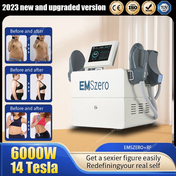 Image of ENH 874243094 dls-emslim 14 tesla neo 6000w nova emszero hi-emt machine 2023 ems pelvic pad muscle stimulation body sculpt for slmming salon