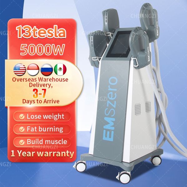 Image of ENH 874375587 13 tesla dls ems machine emszero rf body slimming neo muscle stimulate fat removal build muscle machine for salon