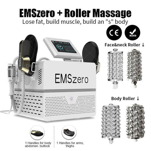 Image of ENH 875604345 new arrival hi-emt electromagnetic emsslim rf and roller fat removal slimming equipment emszero neo rf muscle stimulation body machine