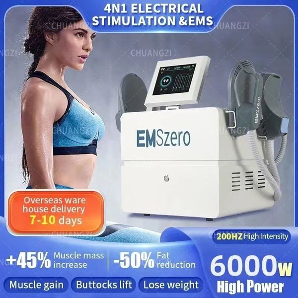 Image of ENH 875795713 2023 emszero body sculpt muscle stimulate machine dls-emslim neo fat removal profesional salon slimming butt build fitness