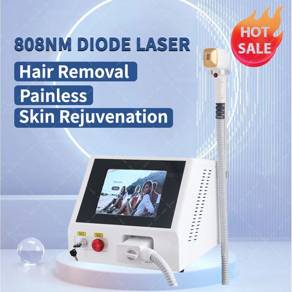 Image of ENH 875877306 2023 ce certified ice platinum 3 wavelength 808nm 755 1064nm painless diode laser for hair removal results