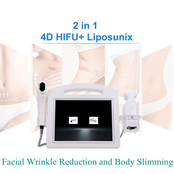 Image of ENH 876708742 2 in 1 weight loss 4d hifu liposonix facial lifting machine beauty equipment for beauty salon