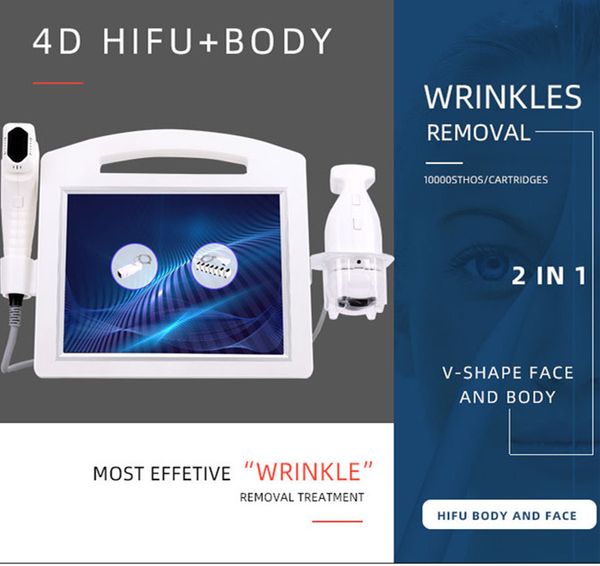 Image of ENH 876712735 2 in 1 portable professional 4d hifu +lipo wrinkle removal weight loss machine