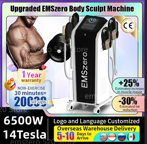Image of ENH 879739994 2023 emszero advanced rf dls-emslim neo body sculpting machine: experience next-level electromagnetic muscle stimulation 14 tesla power for