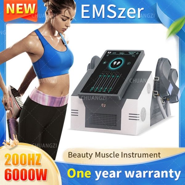 Image of ENH 880477599 dlsemslim hiemt fat burning body slimming emsculpting machine emszero device muscle trainning emszero machine
