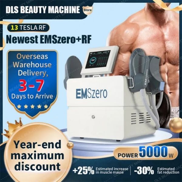 Image of ENH 881117977 portable beauty items dlsemslim neo machine emszero fat reduction electromagnetic body slimming build muscle stimulate fat remove no exercis