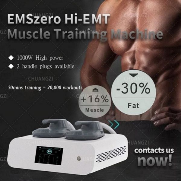 Image of ENH 882978919 emszero rf high intensity muscle stimulator fat burning body slimming beauty machine