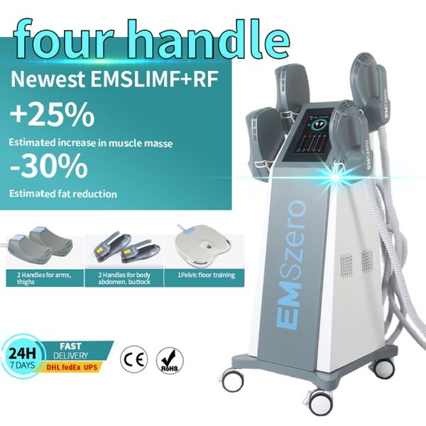 Image of ENH 887086383 emszero hiemt ems neo machine emszero muscle building stimulator rf ems body slim body fat burning 2/4/5 handles machine