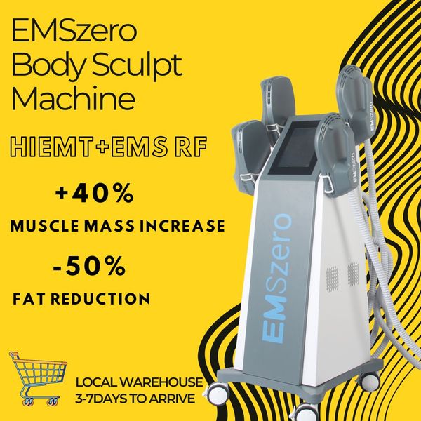 Image of ENH 899049042 emszero hiemt ems neo emszero muscle building stimulator rf ems body slim body fat burning 4 handles /pelvic optional machine
