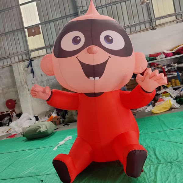 Image of ENM 711313376 lovely red giant inflatable baby cartoon custom model for outdoor advertising
