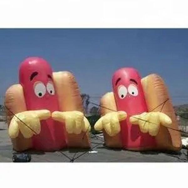 Image of ENM 711422320 customized advertising giant inflatable oglovely aerated sausage balloon for promotion