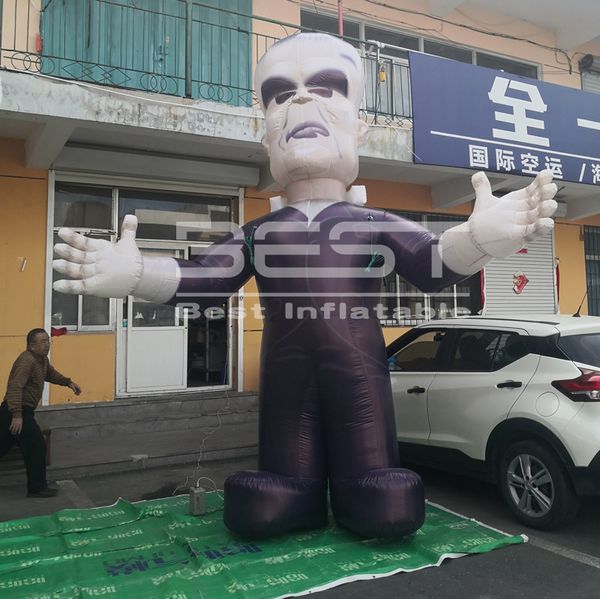 Image of ENM 721691574 4m giant selling halloween decoration outdoor inflatable zombie cartoon custom party event advertising blow up