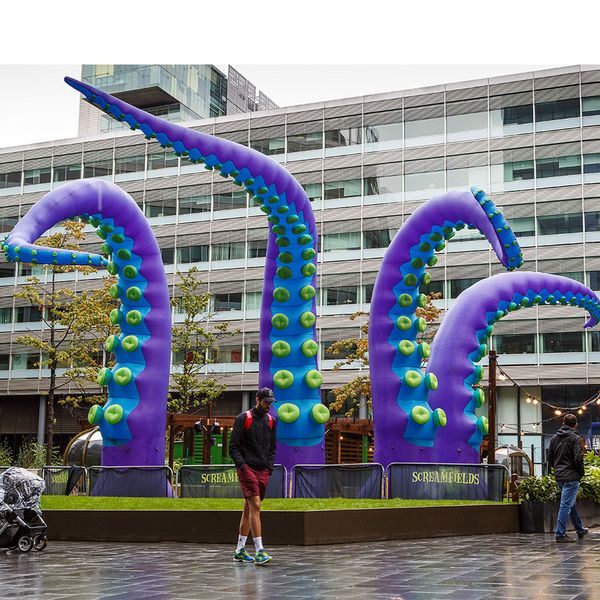 Image of ENM 723379780 giant inflatable ocs tentacles with affordable price inflatables ocss arm leg for halloween decoration