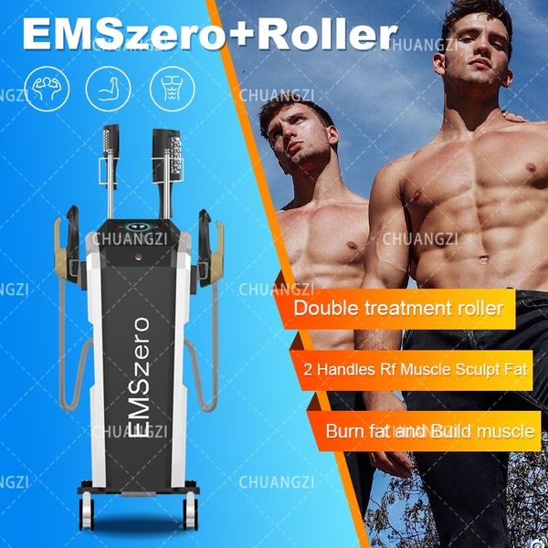 Image of ENM 807110525 new dls design 5000w rollers rf equipment 14 tesla dls-emszero rf body slimming sale emslim neo machine for gym beauty salon