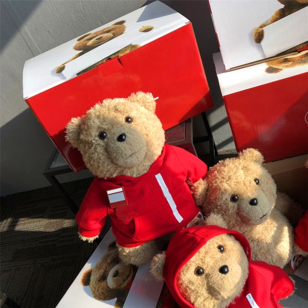 Image of ENSP 729685575 teddy bear &chan nel limited edition doll plush toys soft collectable christmas stuffed animals children&#039s birthday gifts couple confes