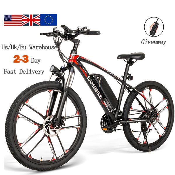 Image of ENSP 832479852 electric cycle bike bicycle us eu warehouse 26inch fat tyre e 350w 500w motor 36v 13ah removable battery