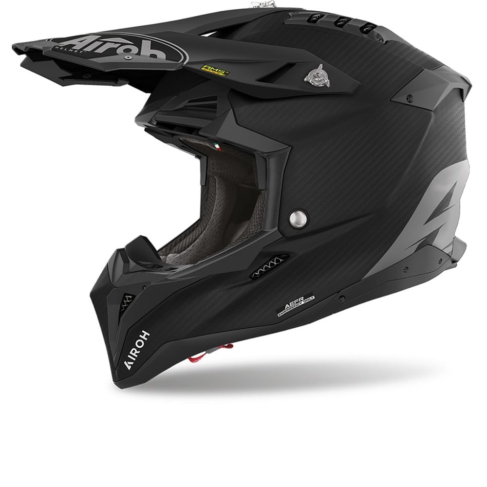 Image of EU Airoh Aviator 3 Carbon Mat Casque Cross Taille L