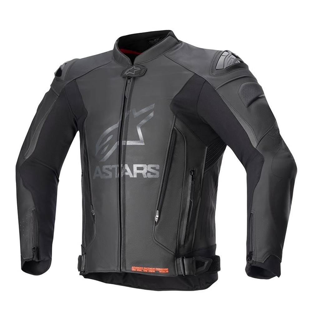 Image of EU Alpinestars GP Plus V4 Leather Jacket Black Black Taille 48
