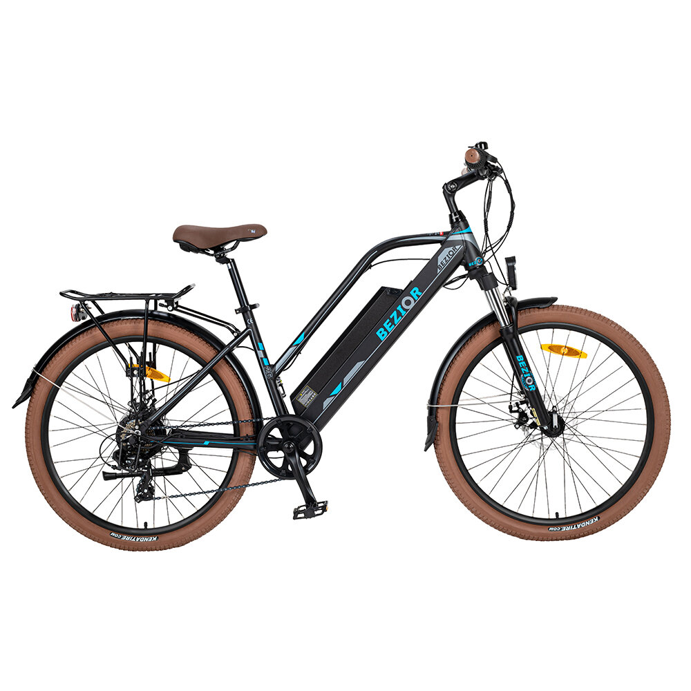 Image of [EU DIRECT] Bezior M2 Pro 125Ah 48V 500W Electric Bicycle 26inch 25Km/h Top Speed 100km Mileage Range Max Load 120kg
