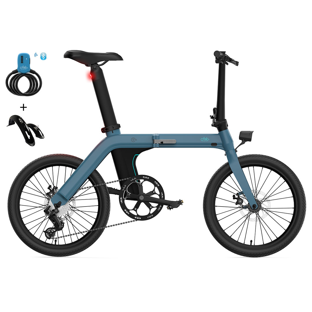 Image of [EU Direct] FIIDO D11 116Ah 36V 250W 20 Inches Folding Moped Bicycle 25km/h Top Speed 80KM-100KM Mileage Range Electric
