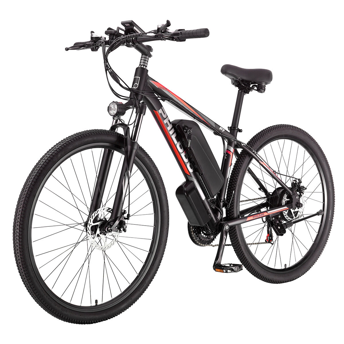 Image of [EU Direct] PHILODO P7 1000W 48V 13Ah 26inch Electric Bicycle 55-80KM Mileage 150KG Payload 21-Speeds Electric Bike