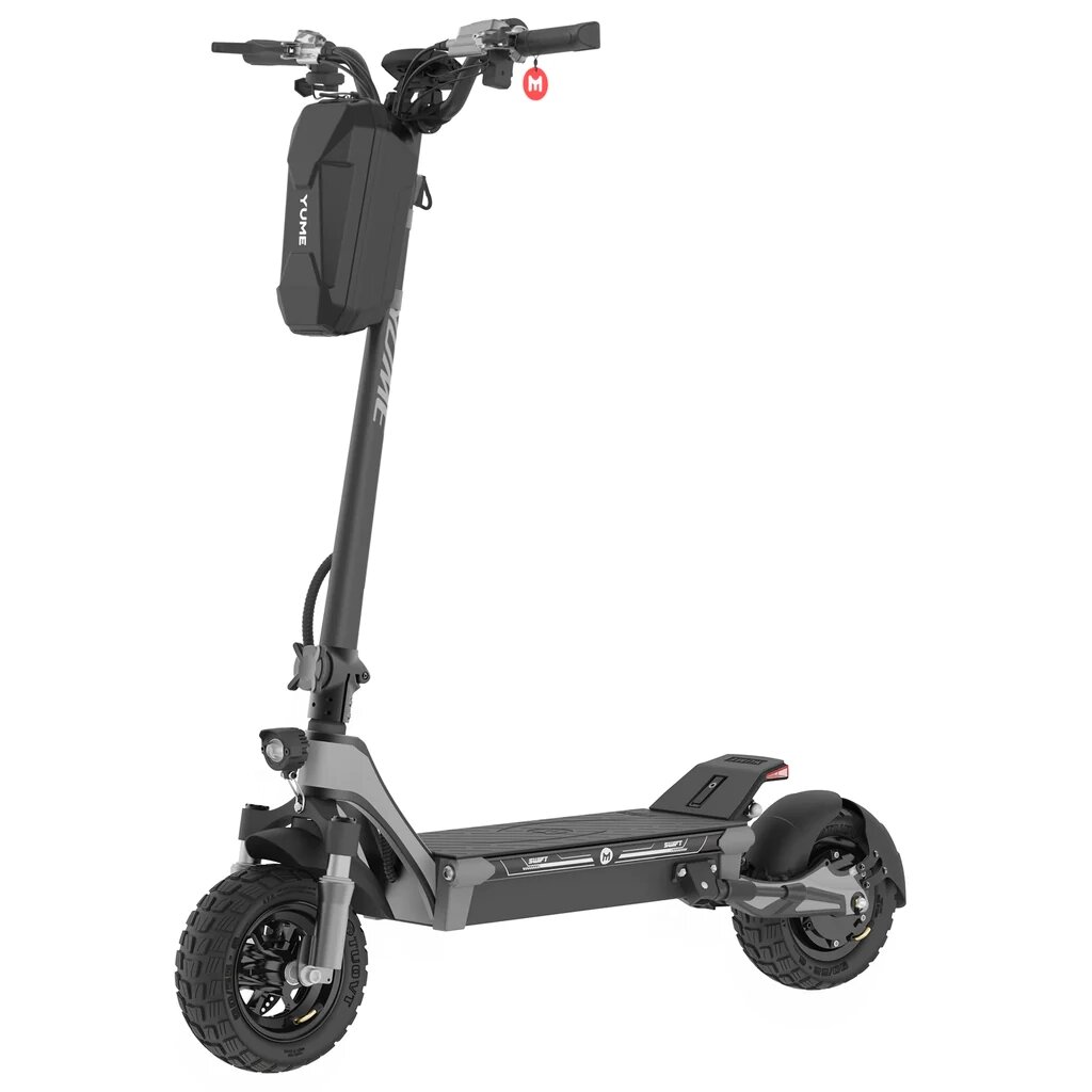 Image of [EU Direct] YUME SWIFT Electric Scooter 48V 225AH Battery 1200W Motor 10inch Tires 60KM Max Mileage 125KG Max Load Fold
