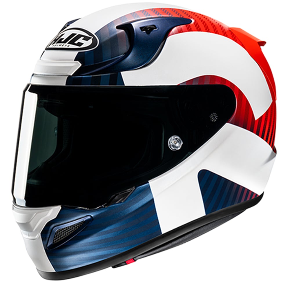 Image of EU HJC RPHA 12 Ottin Blue Red Full Face Helmet Taille 2XL