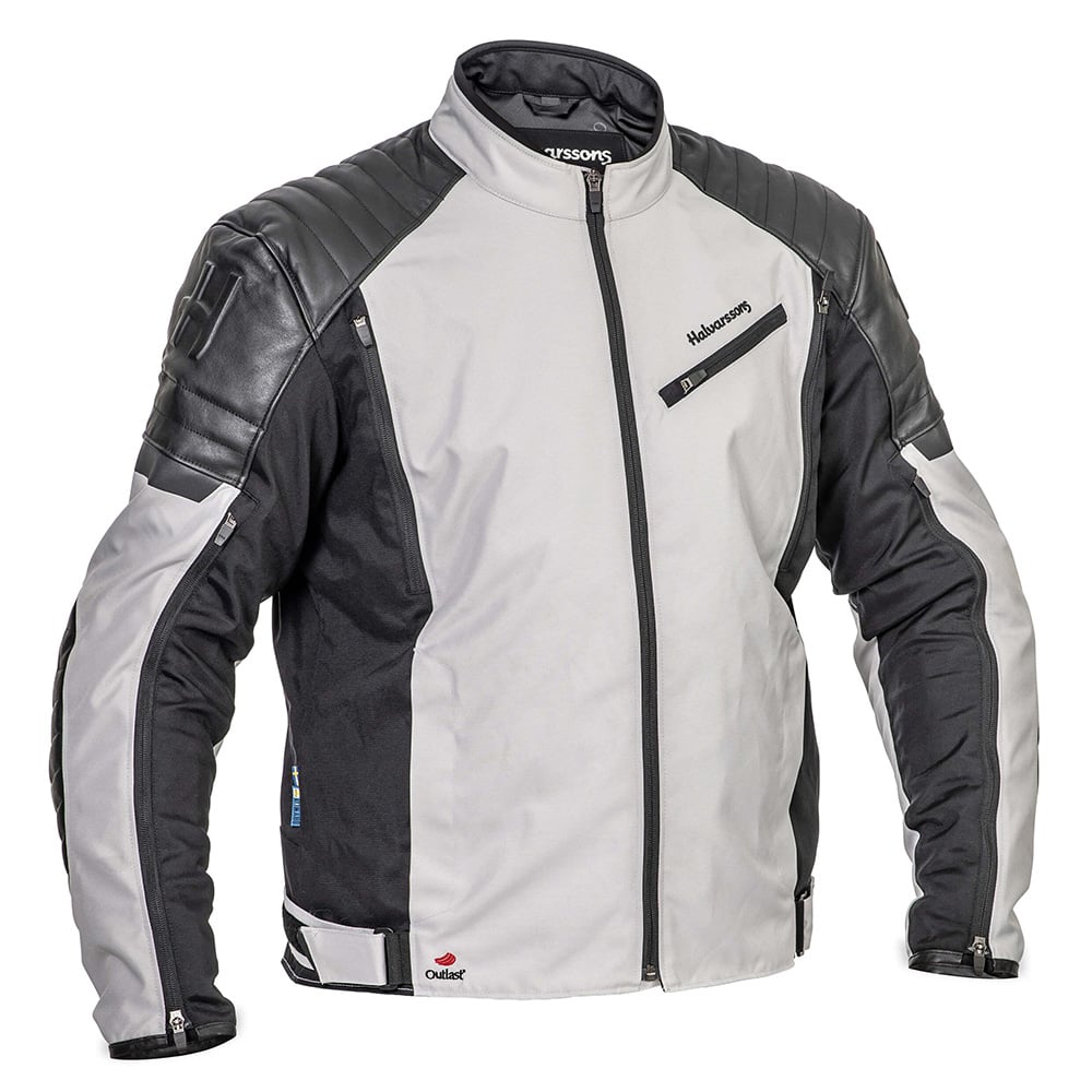 Image of EU Halvarssons Solberg Light Gris Noir Blouson Taille 60