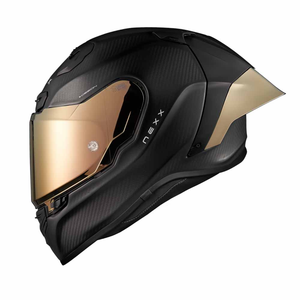Image of EU Nexx XR3R Zero Pro 2 Carbon Gold Matt Full Face Helmet Taille XL